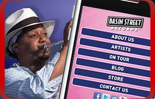 Basin Street Records Mobile Site